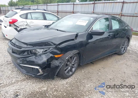 2019 Honda Civic Lx z USA, uszkodzony, nr VIN 2HGFC2F69KH546837